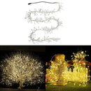 10M 200 LEDs Warm White Firecracker Fairy String Light Christmas Lamp DC 6V US