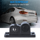 2in1 120Âº Car Reverse Parking Radar Sensor w/Rear View Backup Camera Kit DC 12ME