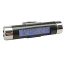 Blue Back Light Digital Car Clock Thermometer LCD Display Air- Ven