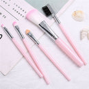 5Pcs Women Makeup Brush Eye Shadows Lipsticks Cosmetic Brushes Tools Set Kits JR