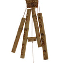 Large Wind Chimes Outdoor Deep Tone - Butterfly Wind Chimes with 6 Bamboo Tubes,