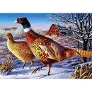 5D DIY Full Drill Diamond Painting Dove Cross Stitch Embroidery Ornaments