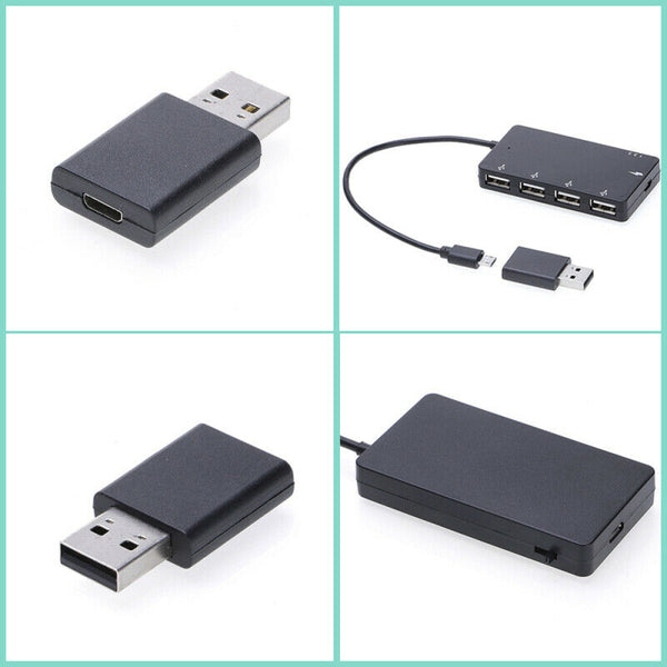 Micro USB Charge OTG Hub Host Adapter Cable Support 4x USB 2.0 HUB 26CM WYH