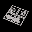Four square Design Metal Cutting Die For DIY Scrapbooking Album Paper Card ME