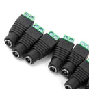 10 x DC Power Female Cable Adaptor Plug Jack Wire Connector for Camera