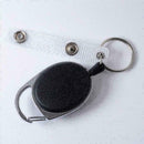 Retractable Key Chain Belt Recoil Key Ring Cord Wire Pull- Ring M9J2 D6J0 Y W8P0
