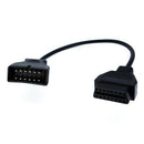 Black Practical Connecting Repairing Diagnostic Cable Durable Testing For GM