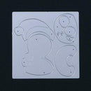 Christmas Forest DIY Metal Stencil Die Cuts Template for Scrapbook Craft