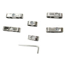Chrome Car Spark Plug Wire Cable Divider 7mm 8mm Universal For Chevy Ford
