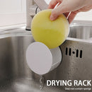 Scouring Pad Holder Drying Rack Home Japanese Style Sponge Round Wall Mounted