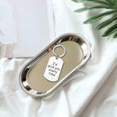Engraved English Letter Tag Stainless Steel Key Chain Bag Key Accessorie CHC