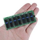 Seven Decade 1R - 9999999R Programmable Resistor Board Step 1R 1% 1/2 Watt FT