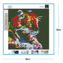 5D DIY Full Drill Diamond Painting Leopard Cross Stitch Embroidery Crafts
