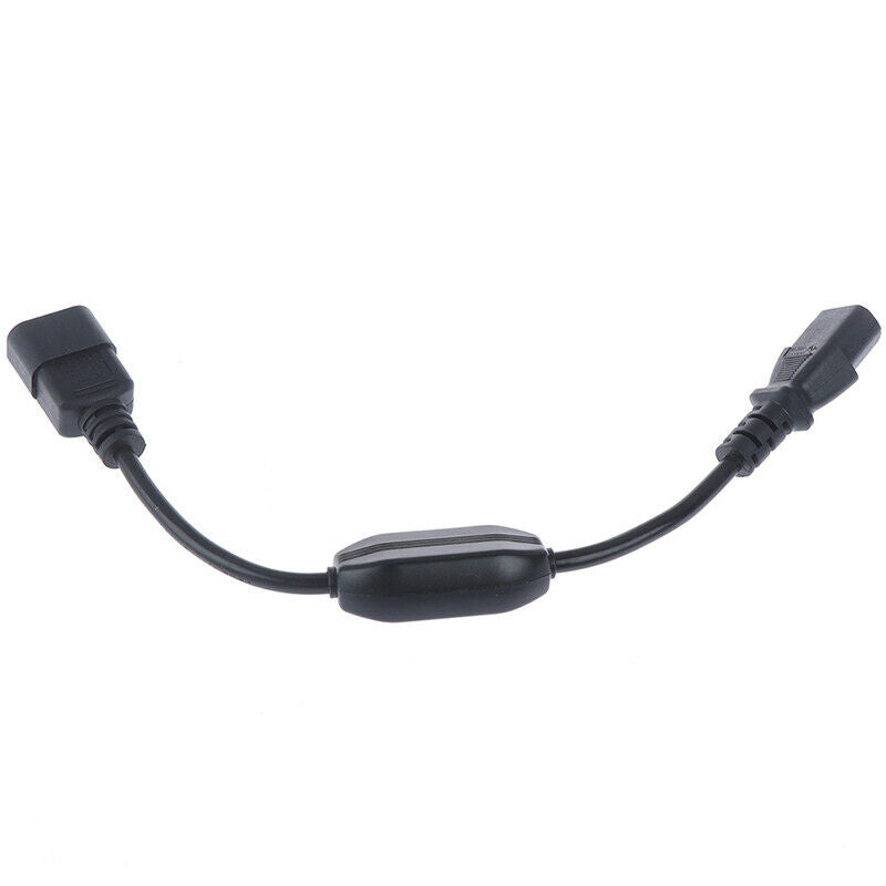 C13-C14 character with switch midway control chassis PDU extension cabl@