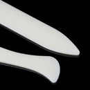 2Pcs/Set Diy Bone Handmade Leather Craft Edge Trimming Tool For Working Cutti JR