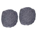 2x Spandex Polyester Stretch Wedding Stool Chair Seat Covers Slipcovers