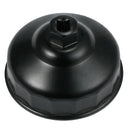 86MM 16 Flute Black Oil Filter Wrench Housing Cap Repair Tools for BMW Engi U2Y6