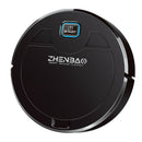 Intelligent Floor Cleaning Robot Sweeping Machine Vacuum Cleaner (Black) A