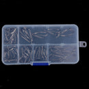 30pcs Mixed Size Fishing Rod Guides Tip Tops Line Ring Rod Building DIY Tool