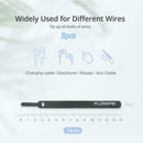 Floveme 5pcs 14cm Cable Organizer Belts Earphone USB Management Wire Winder
