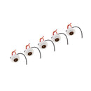 5Pcs BA15S Automotive Signal Brake Light Wire Harness Female Socket Adapter