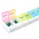7 Days Weekly Pills Box Tablet Holder Storage Case Medicine Drug Container