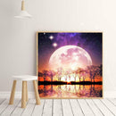 5D DIY Full Drill Diamond Painting Moon Embroidery Mosaic Craft Kit (z1565)