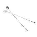 1pcs 12 Inch Stainless Steel Bar Spoon Stirrers Bartending Mixed Spoon,Spir X2P7