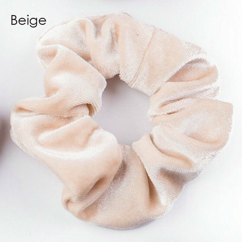12x Women Girl Velvet Hair Scrunchies Hair Ties Elastic Hair Band Ropes Headband
