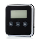Digital Instant Read Meat Thermometer Timer Remote Food Probe BBQ Smoker Oven
