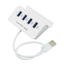 2 in 1 USB3.0 4 OTG HUB+Dock Splitter Adapter for Smart Phone and Computer