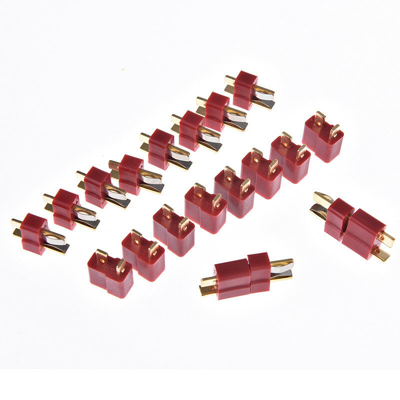 10pairs/20pcs t plug male & female deans connectors style for rc lipo battery JR