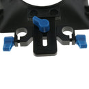 Swing-Away Matte Box Sunshade DSLR Video Rig with 15mm Rod Rig for Rail Rod