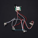 Electric Guitar Wiring Assembly Harness 1V2T 1Jack 3-500K Pots 5 Way Switch