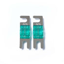 10pcs 60A+30A Mini ANL Fuse for Car Audio Circuit Protection Nickel Plated