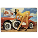20x30cm Retro Metal Tin Sign Plaque Wall Poster Cafe Pub Home Motorcycle 34
