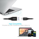 Choetech 1M Type C Cable Usb 3.0 Fast Charging Usb C Cable Data Sync Usb Ty G8P6