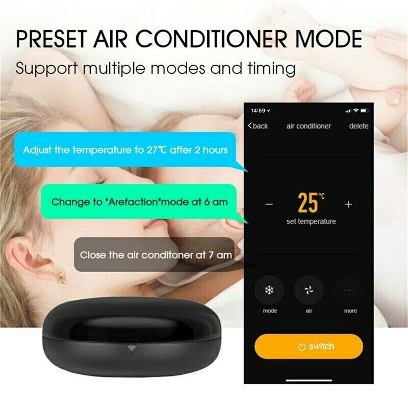 Universal Smart Wifi IR Remote Controller Infrared Home Control Adapter Sus F8L9