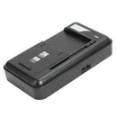 2 in 1 Universal Cell Phone Battery Charger USB for Android Phone US Plug