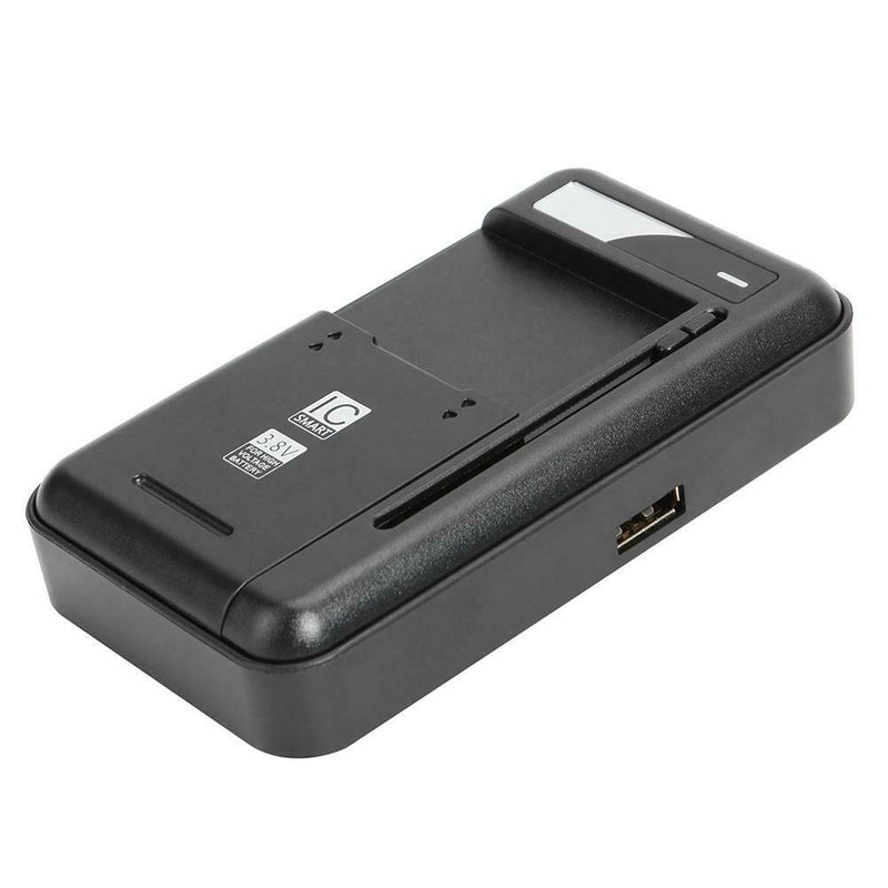 2 in 1 Universal Cell Phone Battery Charger USB for Android Phone US Plug