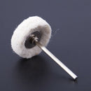 25mm x 3mm Grinding Electric Drilling Machine Polishing Pad Felt Polish Bei L2A2