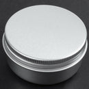 20 x Empty Cosmetics Pot Lip Balm Aluminum Jar Container Screw Cap 50ml