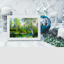 DIY Scenery Diamond Painting Cross Stitch Kit Embroidery Home Decor Craft