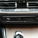 Carbon Fiber Volume Controller Frame Decor Cover Trim Fit for BMW 3 Series