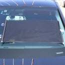 Car Retractable Windshield Visor Sun Shade Auto Block Cover 50*125cm Black QHJ