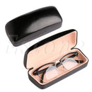 Black Square Eye Glasses Sunglasses Hard Case Box Protector Holder Portable