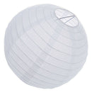 White Chinese/Japanese Paper Lantern/Lamp 8" Diameter K6T1