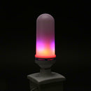 E27 96 SMD 2835 LED Flame Bulb Emulation Colorful Fire Effect Flicker Lamp