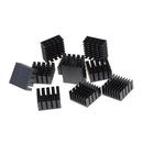10 Pcs 20x20x10mm Heat Sink Heatsinks Cooling Aluminum Radiator  2017