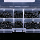 30Pcs Fishing Rod Guides Building Tip Top Replacement Repair Kit Ring Tips